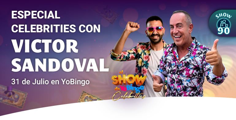 El Show de YoBingo Celebrities con Victor Sandoval
